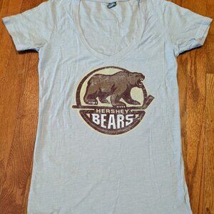 NEW Ladies Small HERSHEY BEARS tshirt